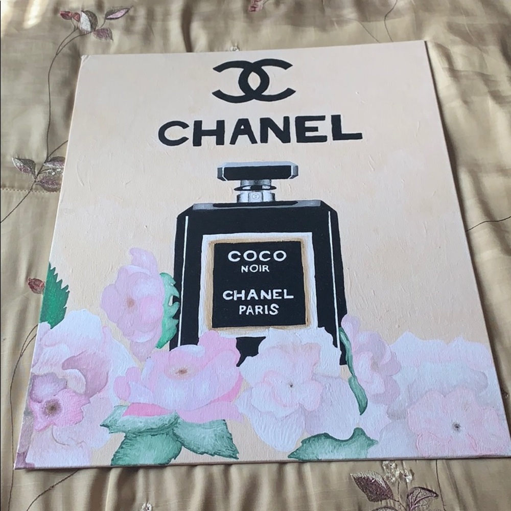 Hand painted Chanel